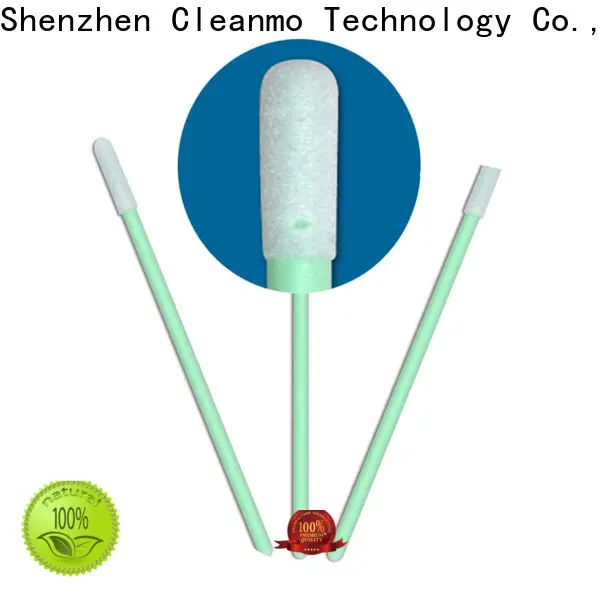 Cleanmo small ropund head alcohol swabsticks wholesale for excess materials cleaning 1
