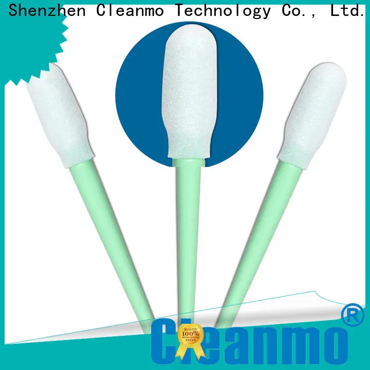 Cleanmo small ropund head mouth sponges oral care manufacturer for excess materials cleaning 1