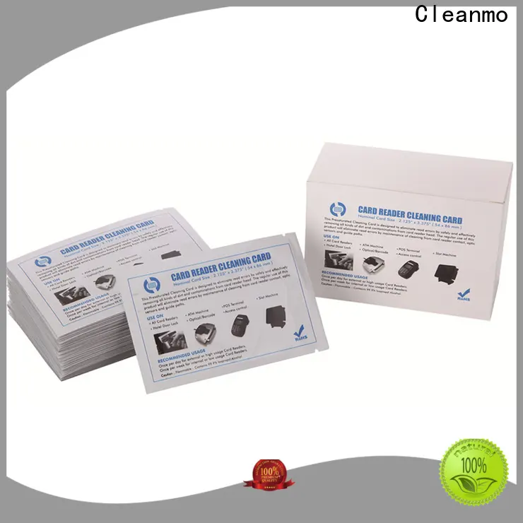Cleanmo quick Evolis Cleaning cards wholesale for ID card printers 1