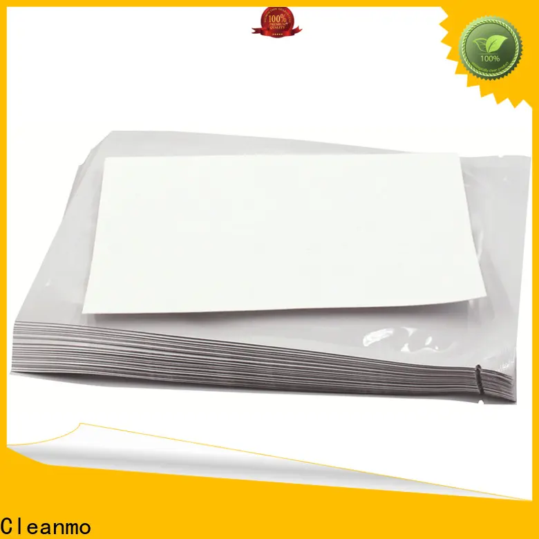 Cleanmo Hot-press compound laser printer cleaning kit manufacturer for Evolis printer 1