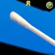 convenient flocked swab frosted tail of swab handle wholesale for hospital 1