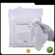 portable polyester cleanroom wipes thermally sealed wholesale for Stainless Steel Surface 1
