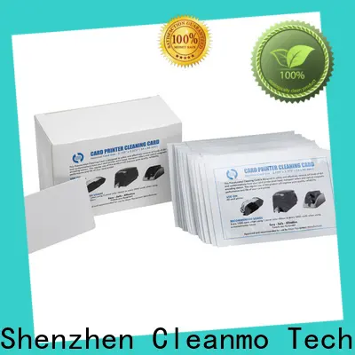 Cleanmo pvc credit card cleaner wholesale for POS Terminal 1