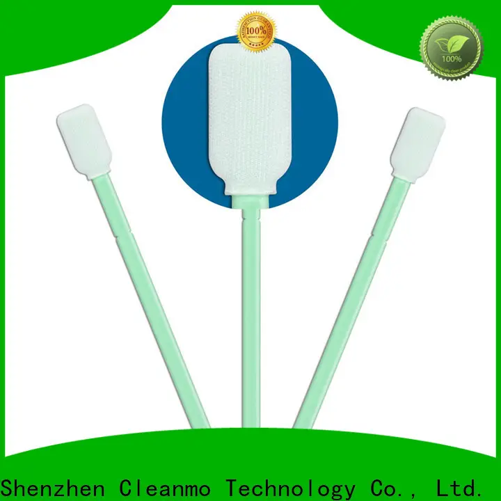 Cleanmo excellent chemical resistance swab factory for optical sensors 1