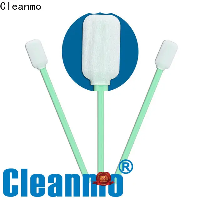 Cleanmo Polypropylene handle chemtronics swabs supplier for Micro-mechanical cleaning 1