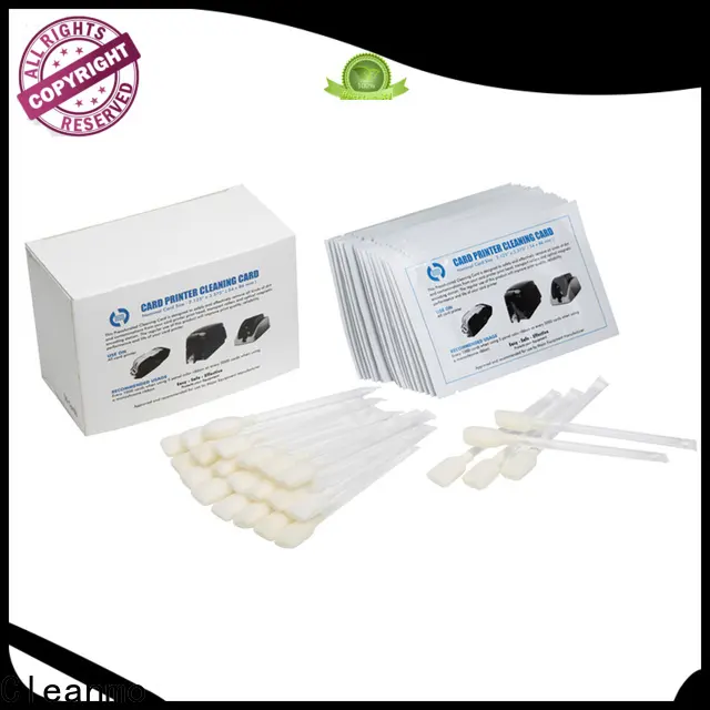 Cleanmo cost effective zebra printer cleaning cards manufacturer for ID card printers1 1