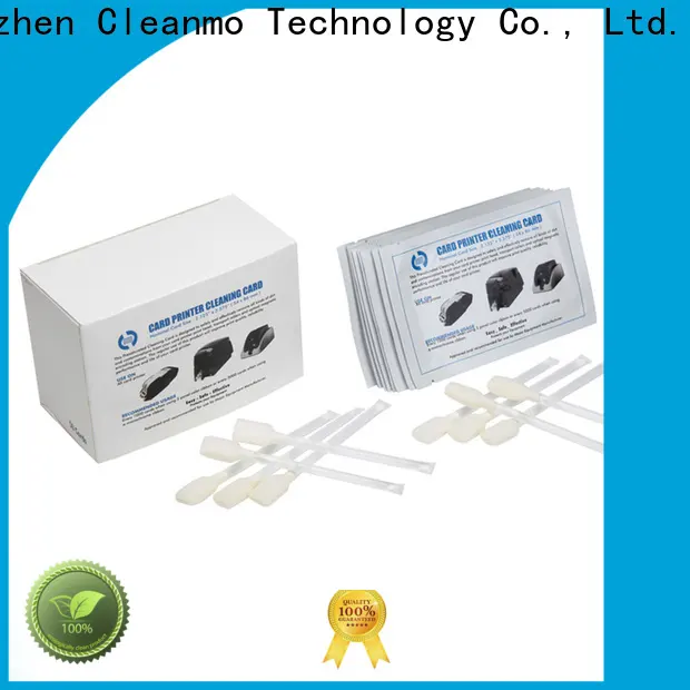 disposable zebra printer cleaning cards Aluminum foil packing supplier for ID card printers1 1