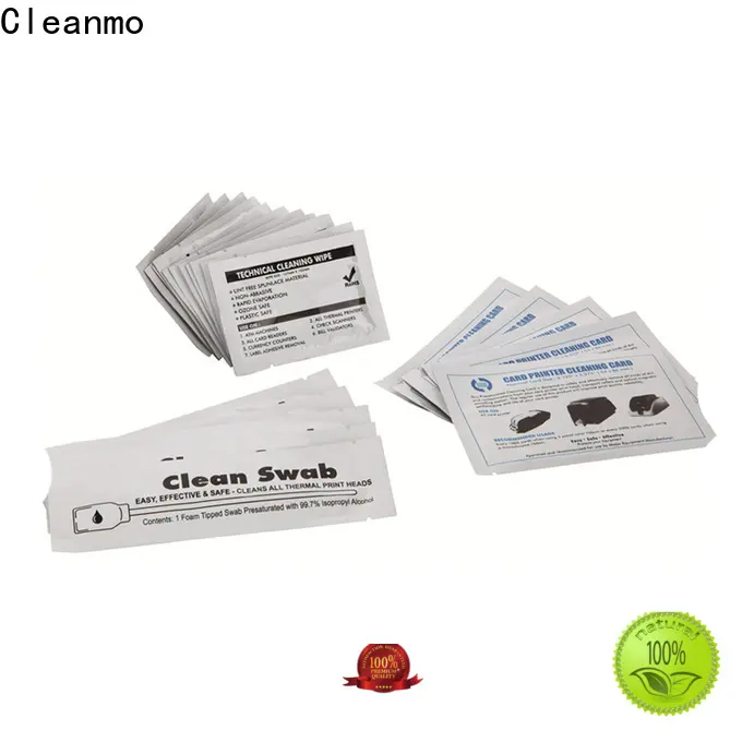 Cleanmo High and LowTack Double Coated Tape Evolis Cleaning cards supplier for Cleaning Printhead 1