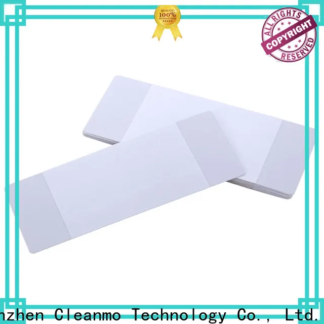 Cleanmo Hot-press compound printer cleaning supplies factory price for Evolis printer 1