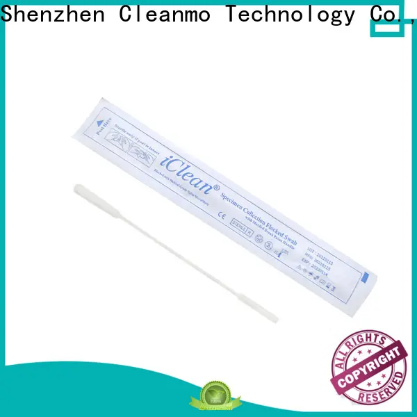 Cleanmo frosted tail of swab handle bacteria swabs factory for hospital 1