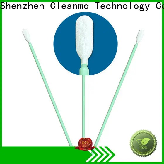 Cleanmo excellent chemical resistance microfiber swabs manufacturer for Micro-mechanical cleaning 1