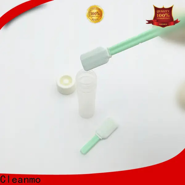 Cleanmo 100% polyester sterile swab stick supplier for the analysis of rinse water samples 1