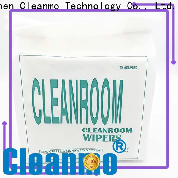 Cleanmo 55% cellulose industrial cleaning wipes manufacturer for stainless steel surface 1
