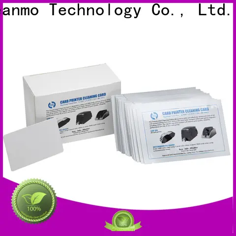 Cleanmo spunlace hotel key card cleaner wholesale for Smart Card Readers 1