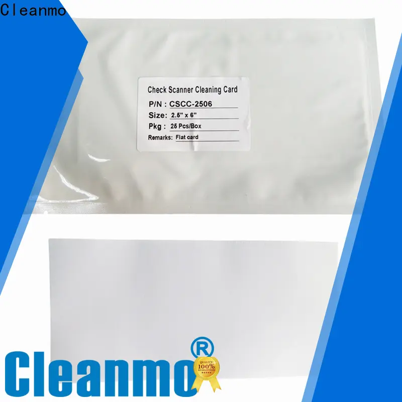 effective burroughs check scanner cleaning card wholesale for Digital Check TellerScan 1