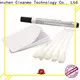 Cleanmo blending spunlace printer cleaning kit supplier for Zebra P120i printer 1