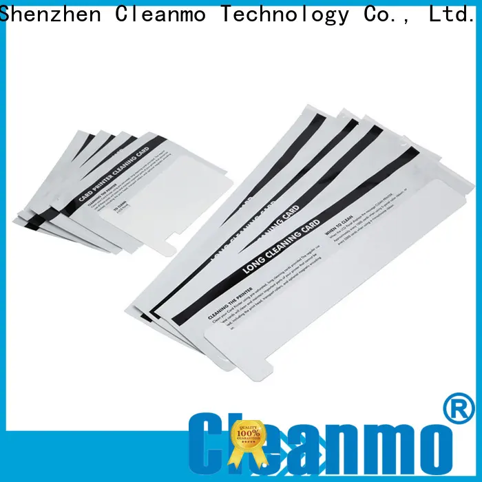 Cleanmo cost effective zebra printer cleaning cards manufacturer for cleaning dirt 1