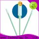 Cleanmo Polyurethane Foam wood stick cotton swabs supplier for general purpose cleaning 1