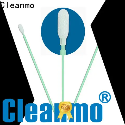 Cleanmo excellent chemical resistance polypropylene polyester swab manufacturer for general purpose cleaning 1