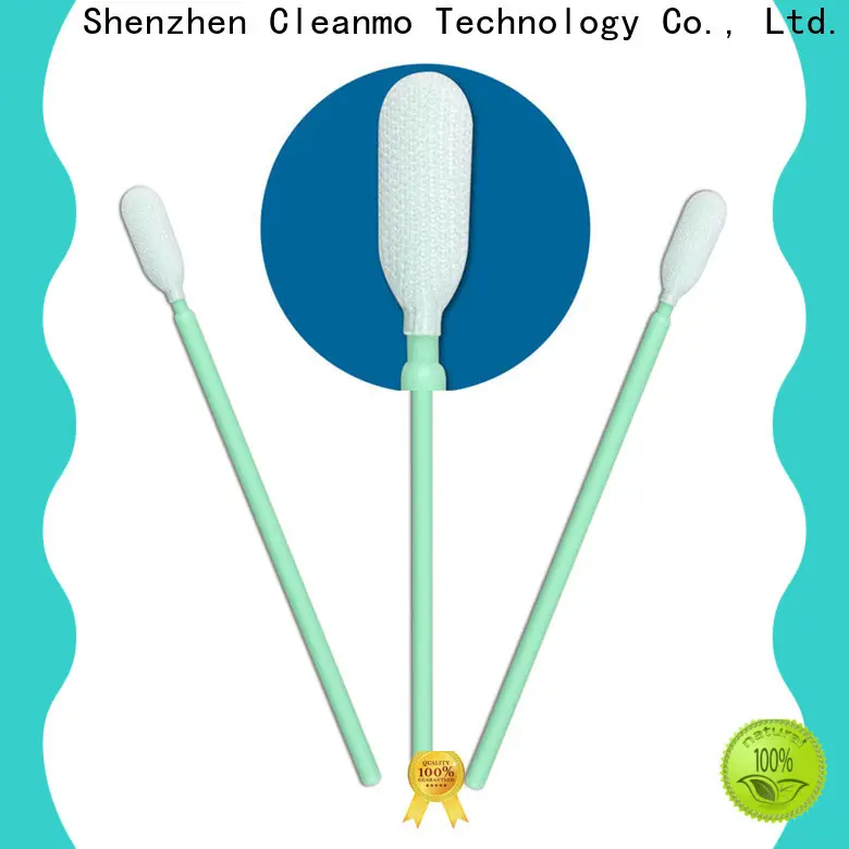 good quality clean room cotton swabs flexible paddle manufacturer for printers 1