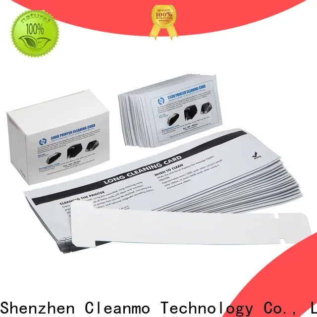 Cleanmo blending spunlace zebra cleaning card supplier for cleaning dirt1 1