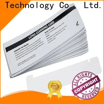 Custom zebra cleaning kit non woven supplier for ID card printers 1