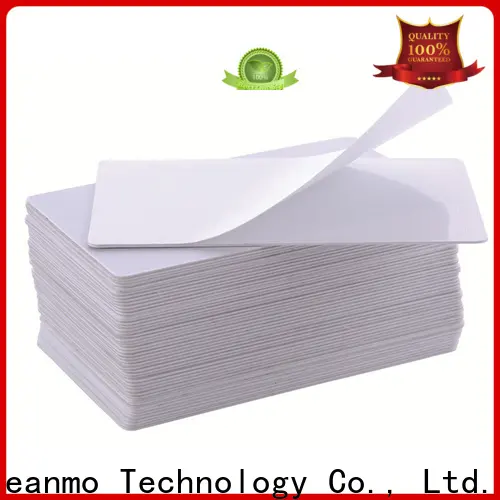 Cleanmo Aluminum Foil evolis cleaning kits manufacturer for Evolis printer 1