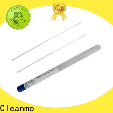 Cleanmo molded break point bacteria swabs supplier for hospital 1