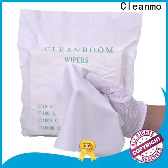 Cleanmo superior dimensional stability microfiber wipe manufacturer for medical device products 1