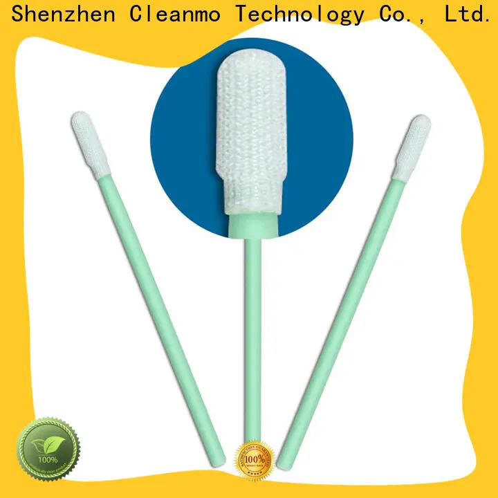 Cleanmo good quality knitted polyester swabs wholesale for general purpose cleaning 1