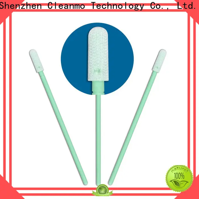 Cleanmo double-layer knitted polyester polypropylene polyester swab supplier for optical sensors 1