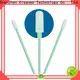 Cleanmo double-layer knitted polyester polypropylene polyester swab supplier for optical sensors 1