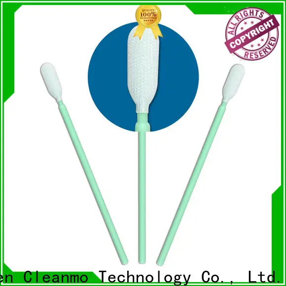 safe material sterile polyester swabs flexible paddle wholesale for microscopes 1