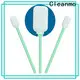 Cleanmo excellent chemical resistance micro cotton swabs factory price for Micro-mechanical cleaning 1