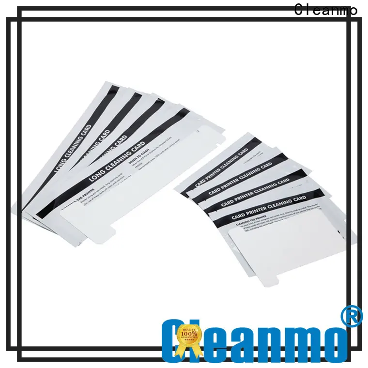 Cleanmo Bulk purchase OEM zebra cleaning card factory for ID card printers 1