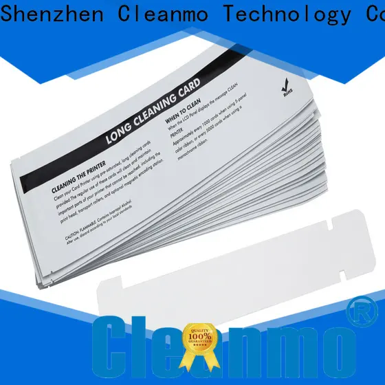 Custom best zebra printer cleaning cards Aluminum foil packing wholesale for Zebra P120i printer 1