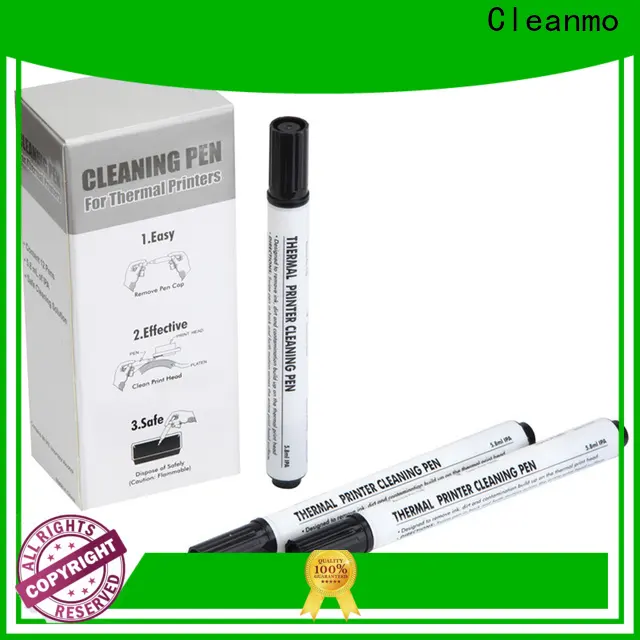 Cleanmo zebra cleaners Aluminum foil packing supplier for Zebra P120i printer 1