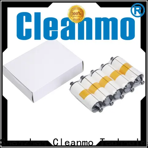 Cleanmo Custom high quality zebra printhead cleaning manufacturer for Zebra P120i printer 1