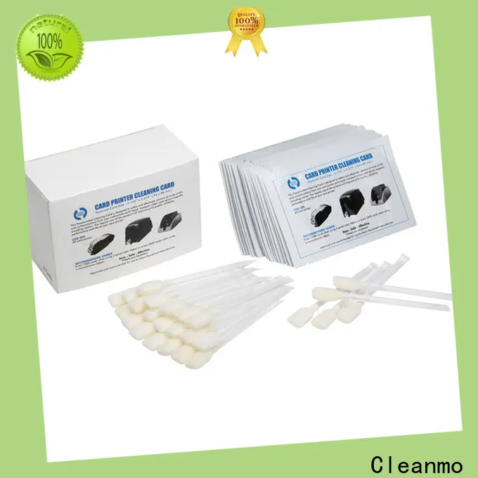 Cleanmo OEM zebra printer cleaning cards factory for cleaning dirt 1
