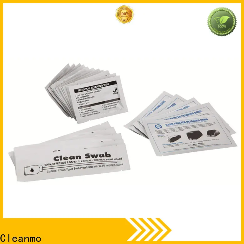 Cleanmo cost-effective Evolis Cleaning cards supplier for Evolis printer 1