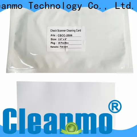 effective panini check scanner cleaning card broader width supplier for Digital Check TellerScan 1