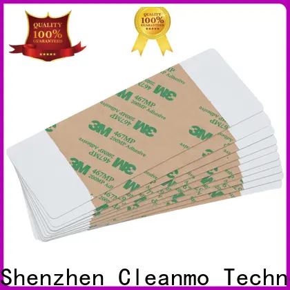 Cleanmo low-tack adhesive paper datacard cleaning kit manufacturer for ImageCard Magna 1