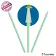 Cleanmo green handle foam mouth swabs wholesale for general purpose cleaning 1