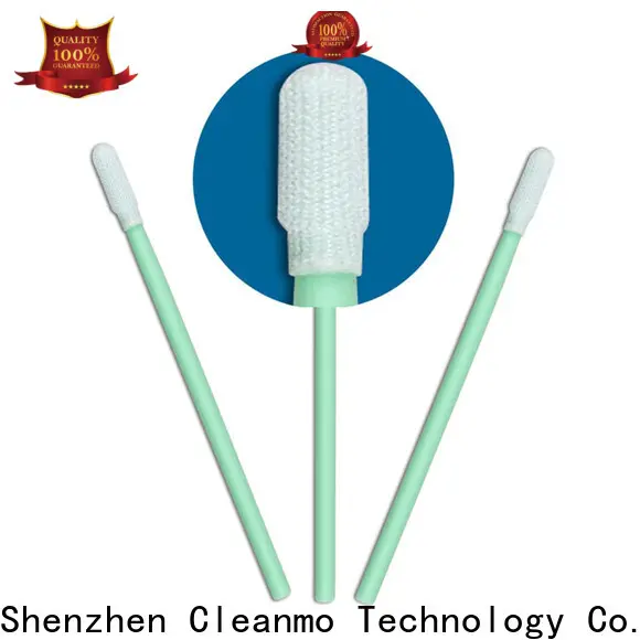 Cleanmo compatible Cleanroom polyester swab manufacturer for general purpose cleaning 1
