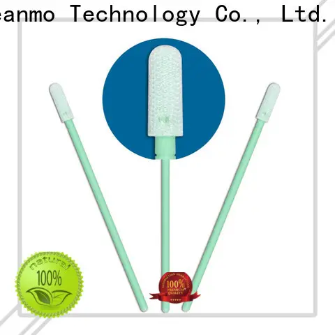 good quality cleanroom polyester swabs flexible paddle manufacturer for printers 1