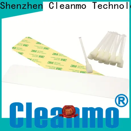 Cleanmo blending spunlace zebra cleaning kit manufacturer for ID card printers 1