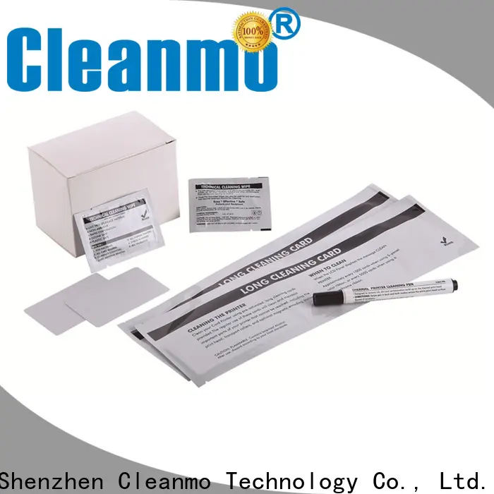 Cleanmo High and LowTack Double Coated Tape evolis cleaning kits wholesale for Evolis printer 1