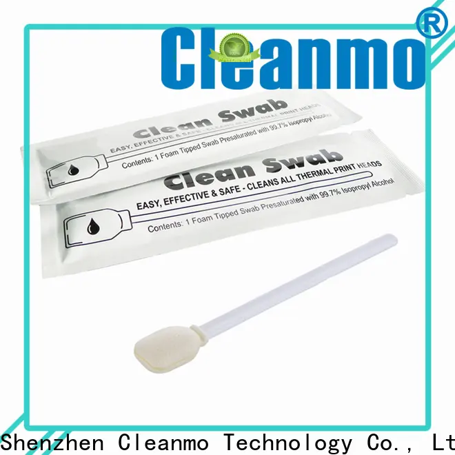 Cleanmo Aluminum Foil printhead cleaning swab factory for ATM/POS Terminals 1