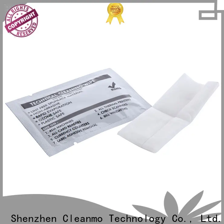 Cleanmo Wholesale printer wiper factory for Check Scanners 1