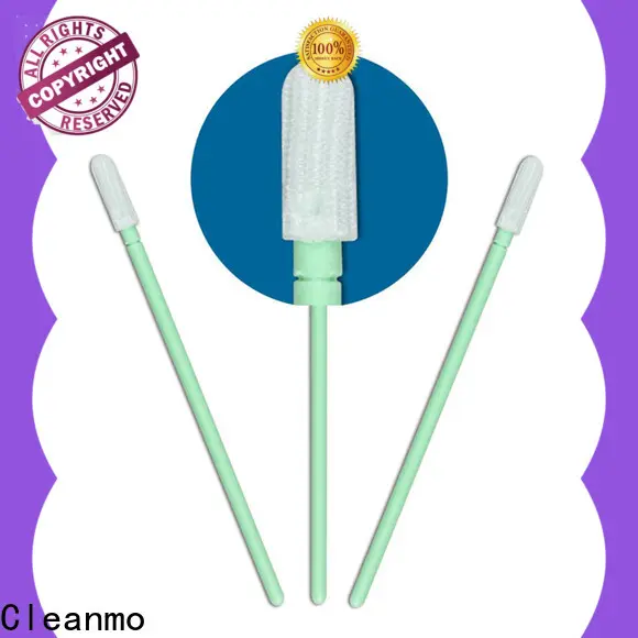 Cleanmo high quality cleanroom polyester swabs supplier for printers 1